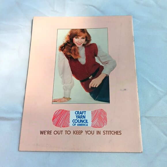 Keeping You In Stitches How to Crochet Shawl Baby Afghan Hat Scarf Sweater Vest - Picture 4 of 4